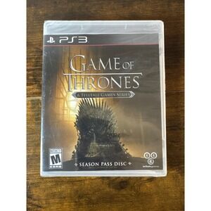 Game of Thrones A Telltale Games Series PS3 Playstation 3 Season Pass Disc New